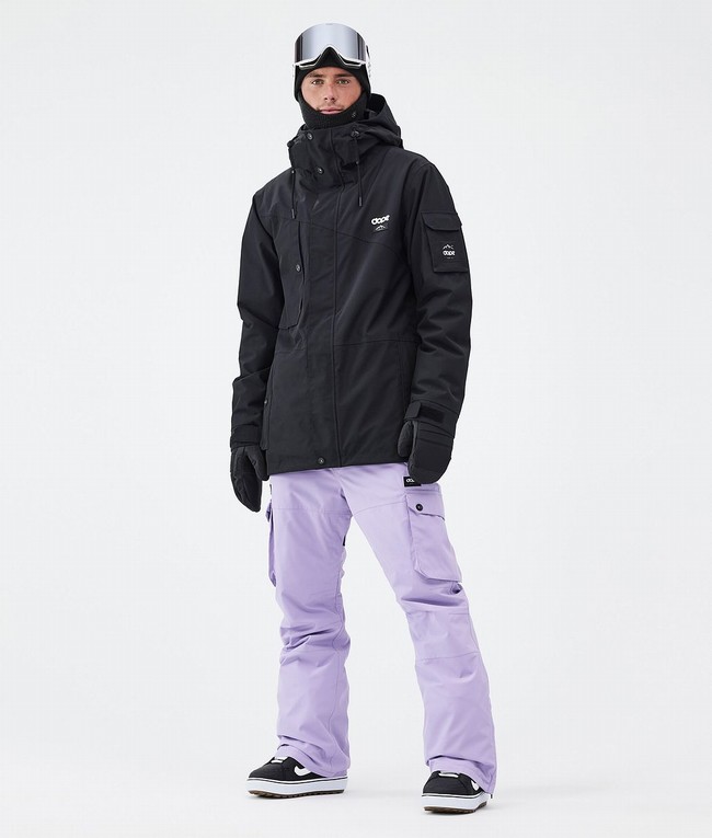 Men Dope Iconic Snowboard Pants Purple | IJGXUBM-69