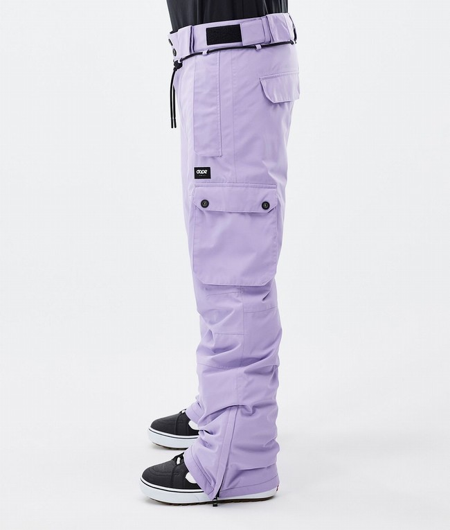 Men Dope Iconic Snowboard Pants Purple | IJGXUBM-69