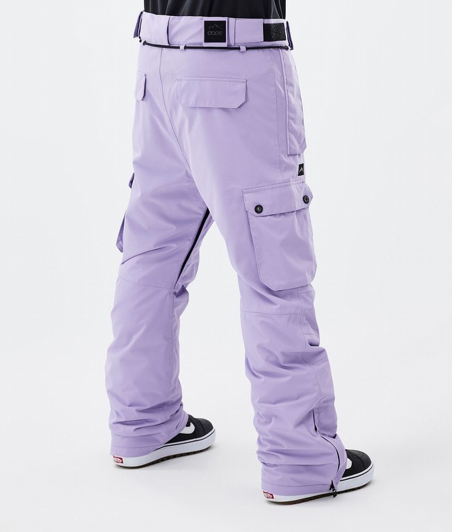 Men Dope Iconic Snowboard Pants Purple | IJGXUBM-69