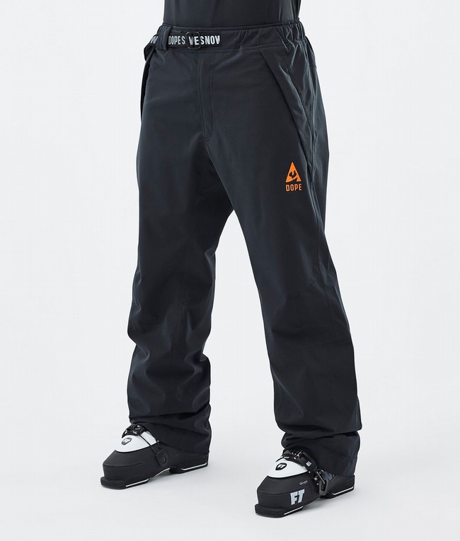 Men Dope JT Blizzard Ski Pants Black | DAYVGWQ-90