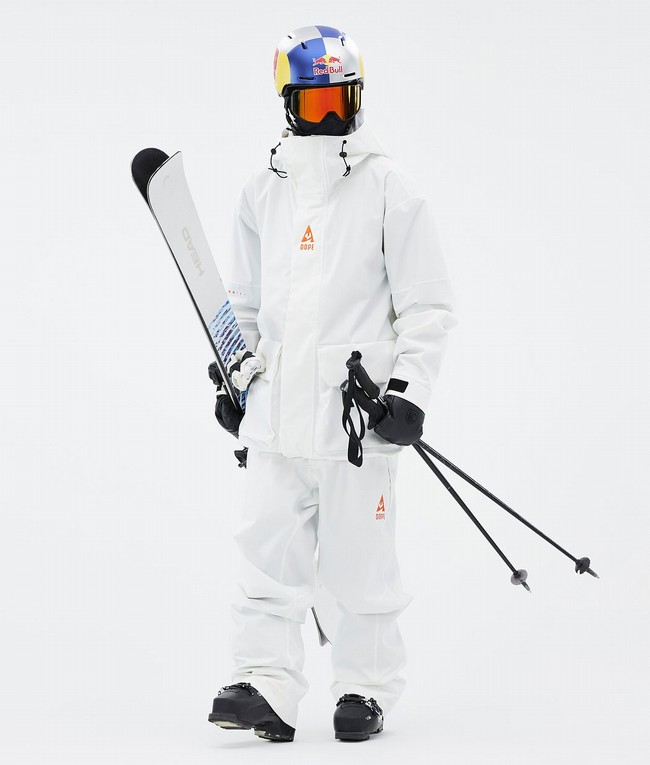 Men Dope JT Blizzard Ski Pants White | JLGEAPQ-79