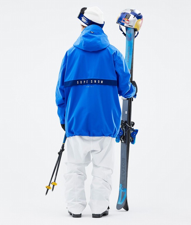 Men Dope JT Blizzard Ski Pants White | ZGCMLAE-60