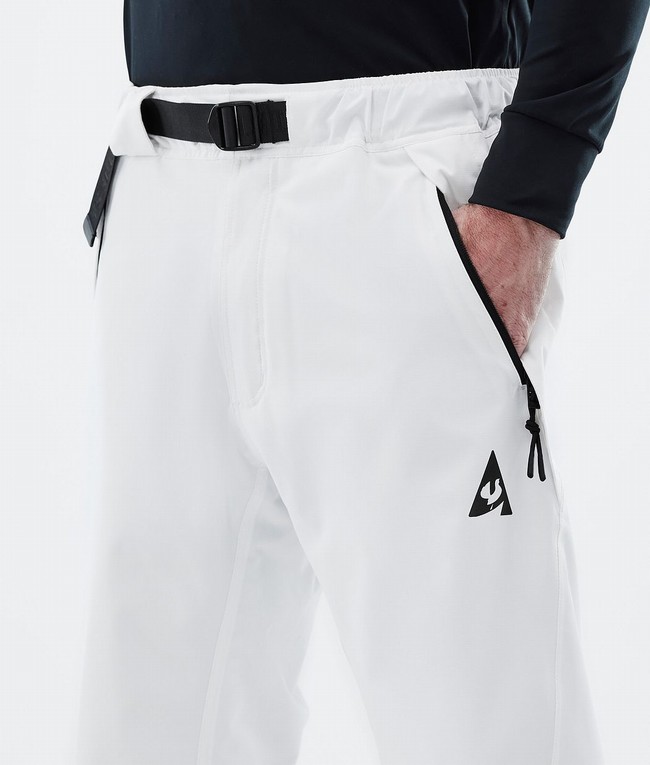 Men Dope JT Blizzard Ski Pants White | ZGCMLAE-60