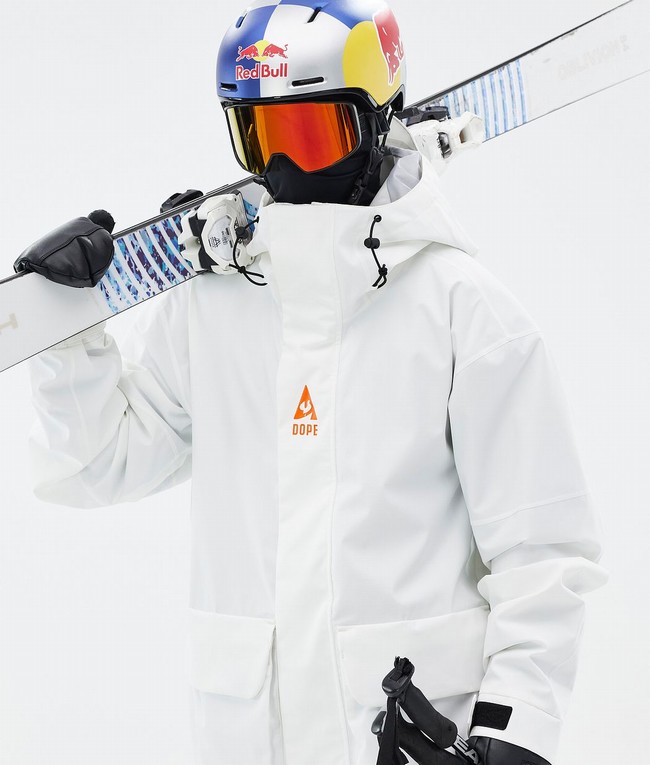 Men Dope JT Zenith Ski Jackets White | GEPHRVB-07