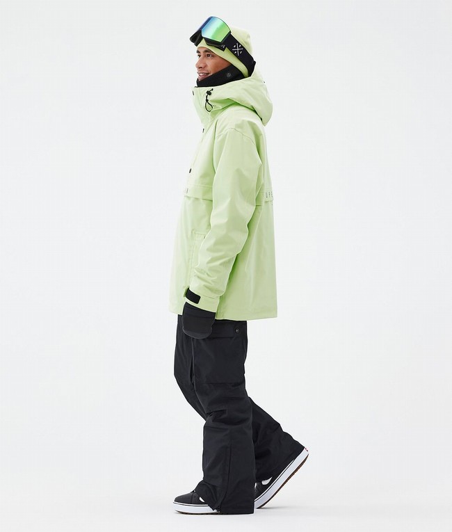 Men Dope Legacy 2023 Snowboard Jackets Green | DQRIONM-85