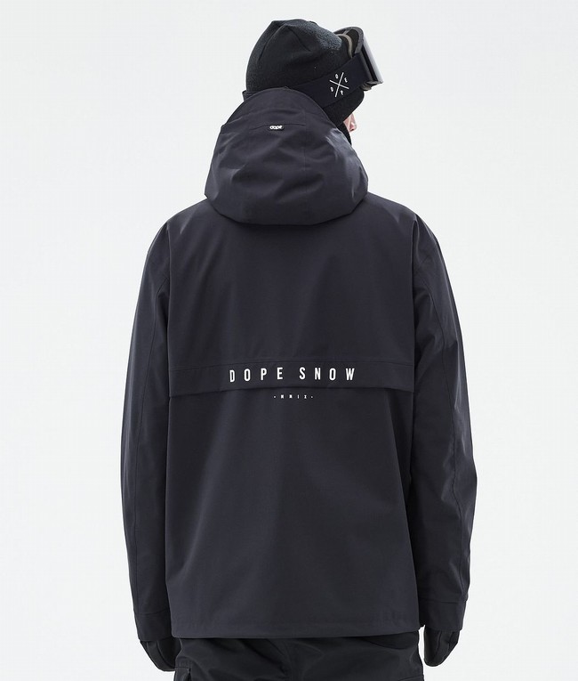 Men Dope Legacy Ski Jackets Black | XGZUBPA-83