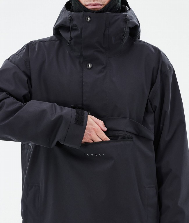 Men Dope Legacy Ski Jackets Black | XGZUBPA-83