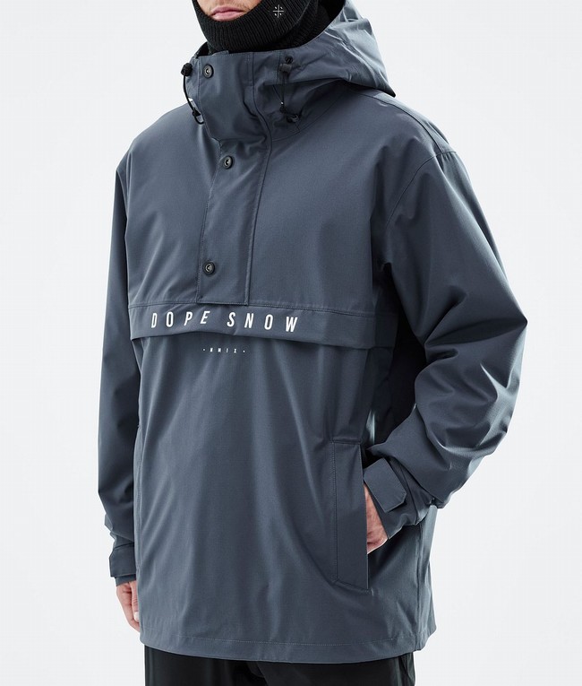 Men Dope Legacy Ski Jackets Blue | LGCASZN-36