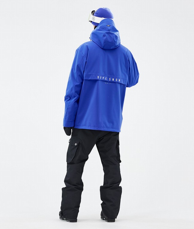 Men Dope Legacy Ski Jackets Deep Blue | OIXVAFS-84