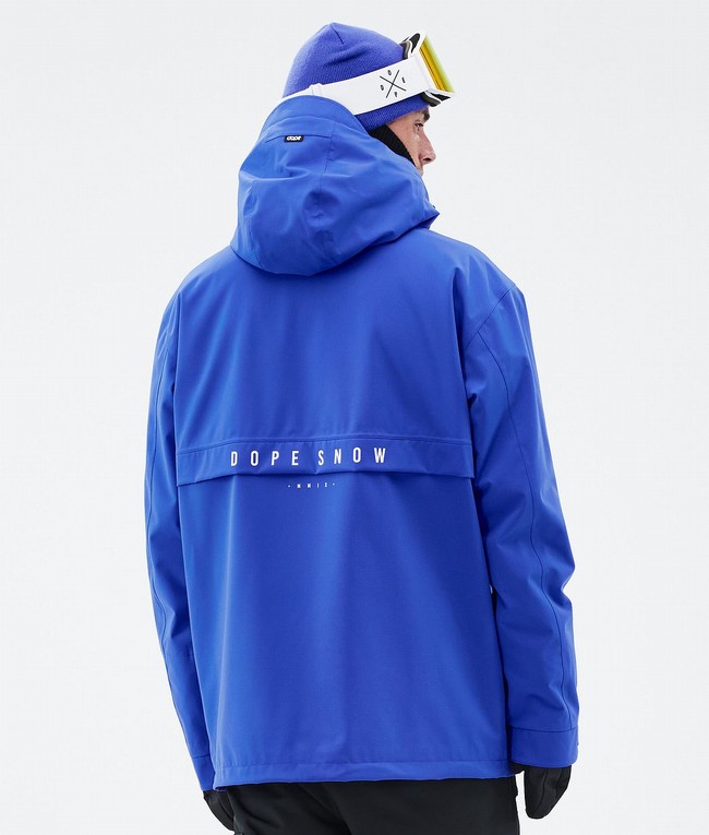 Men Dope Legacy Ski Jackets Deep Blue | OIXVAFS-84