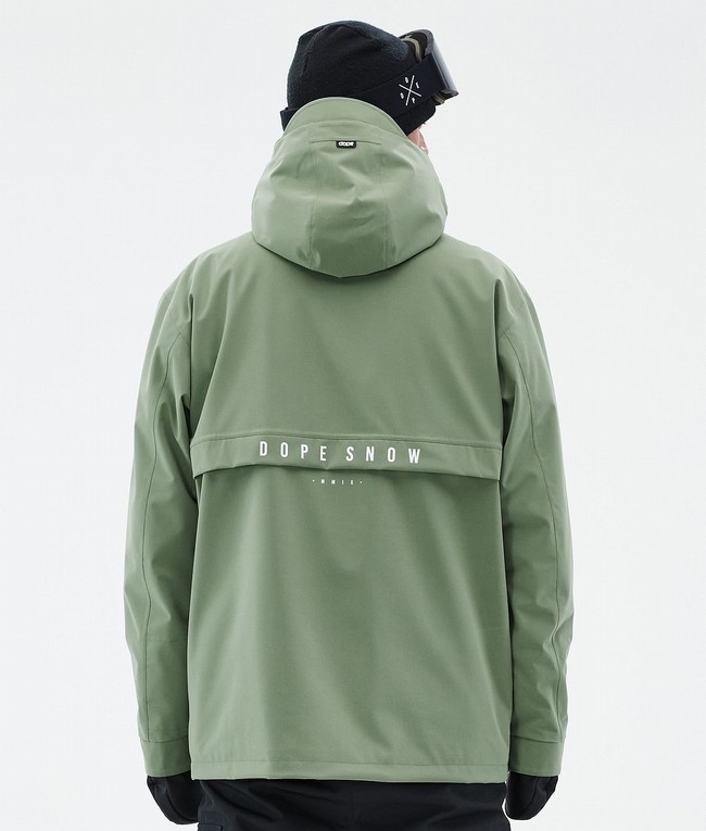 Men Dope Legacy Ski Jackets Green | OBLTJWK-60