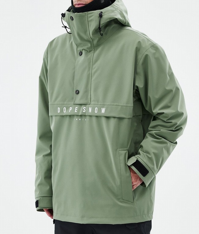 Men Dope Legacy Ski Jackets Green | OBLTJWK-60