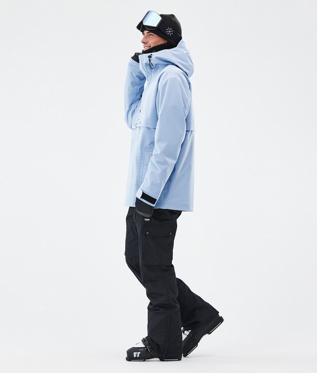 Men Dope Legacy Ski Jackets Light Blue | AFCDRHW-49