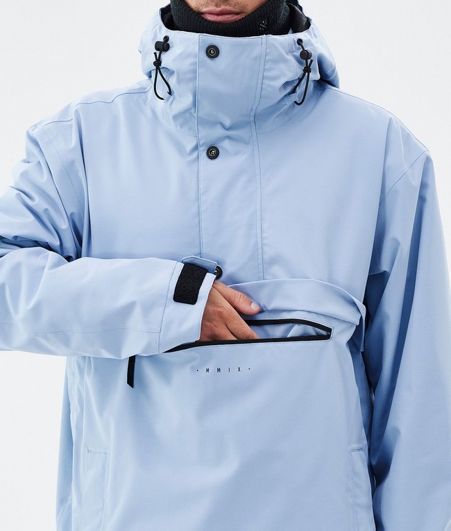 Men Dope Legacy Ski Jackets Light Blue | AFCDRHW-49