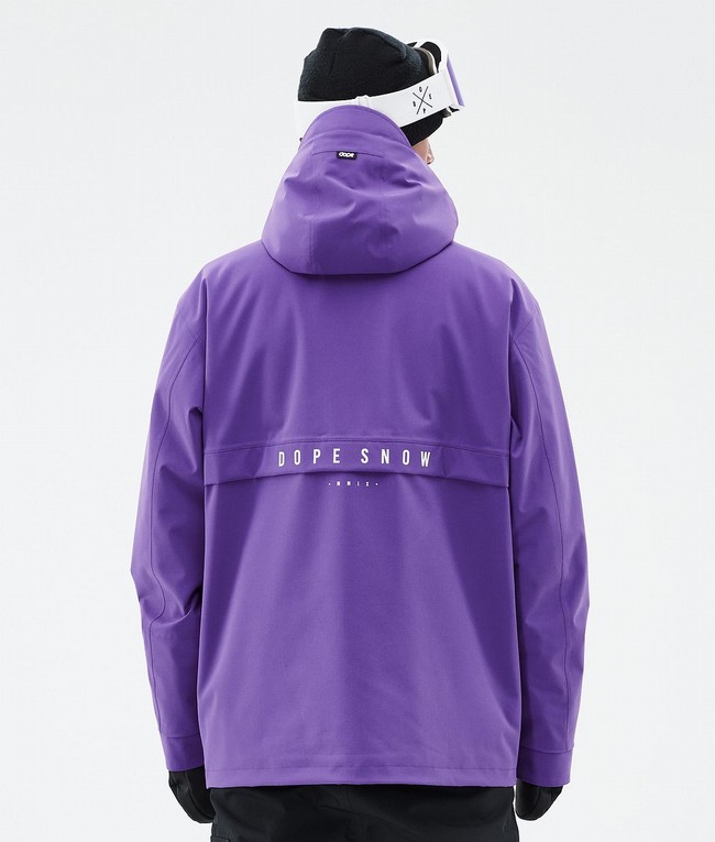 Men Dope Legacy Ski Jackets Purple | JDAXEVW-18