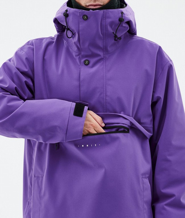 Men Dope Legacy Ski Jackets Purple | JDAXEVW-18