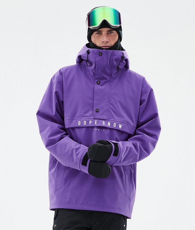 Men Dope Legacy Ski Jackets Purple | JDAXEVW-18