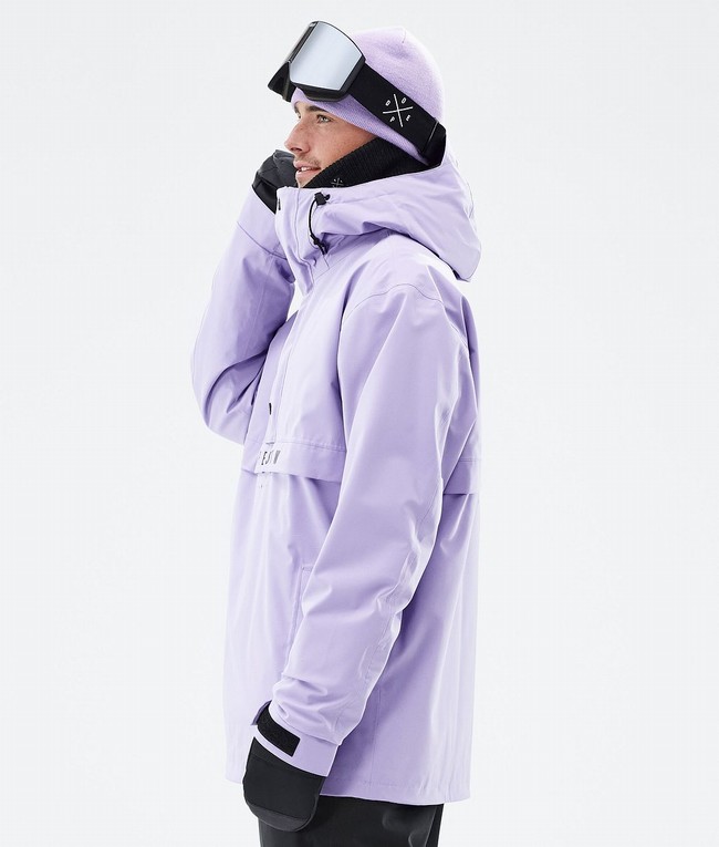 Men Dope Legacy Ski Jackets Purple | YDGXATQ-87