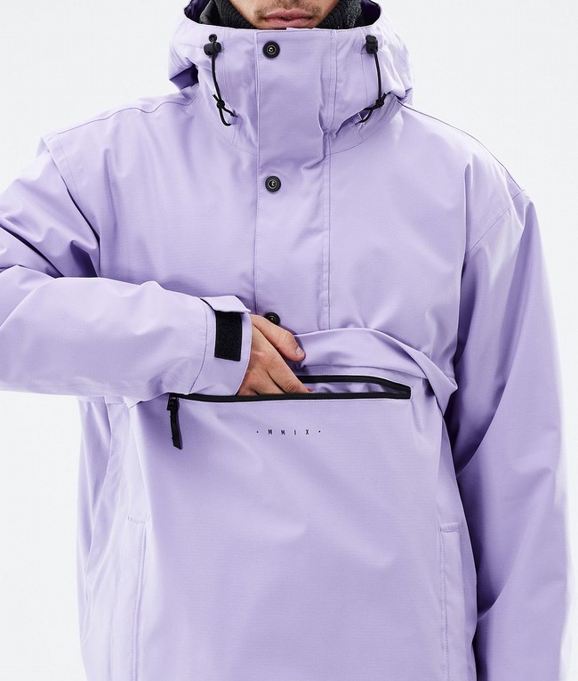 Men Dope Legacy Ski Jackets Purple | YDGXATQ-87