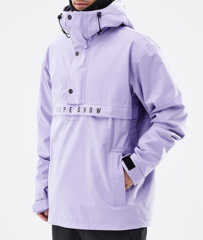 Men Dope Legacy Ski Jackets Purple | YDGXATQ-87