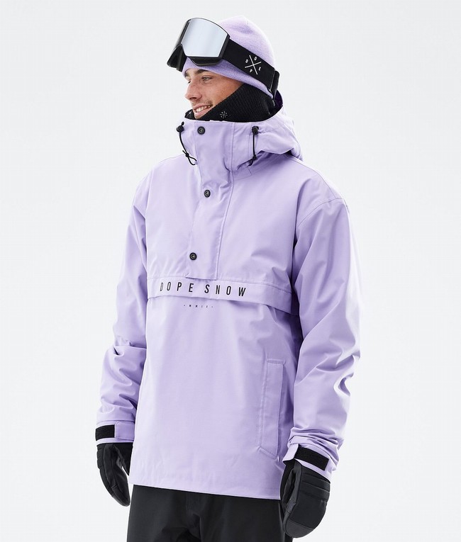 Men Dope Legacy Ski Jackets Purple | YDGXATQ-87