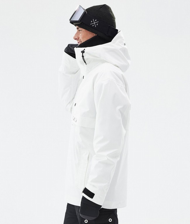 Men Dope Legacy Ski Jackets White | XLEGOTQ-04