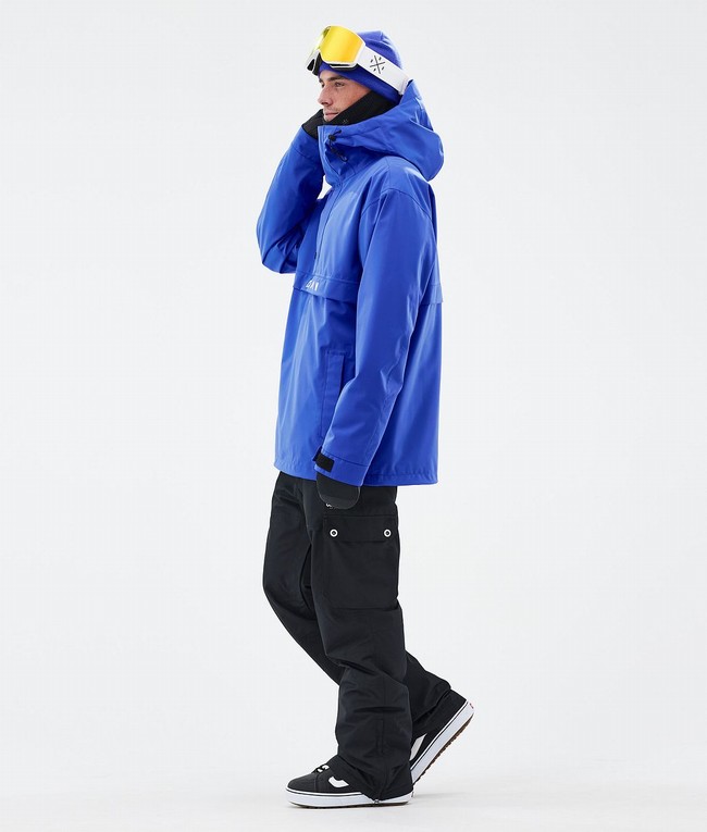 Men Dope Legacy Snowboard Jackets Deep Blue | CTIEOPA-31