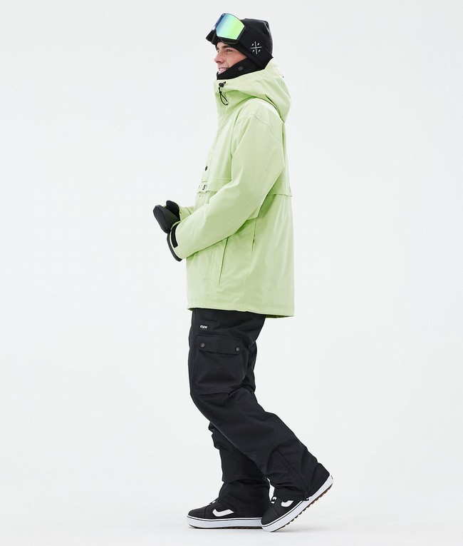 Men Dope Legacy Snowboard Jackets Green | AWHITFB-84