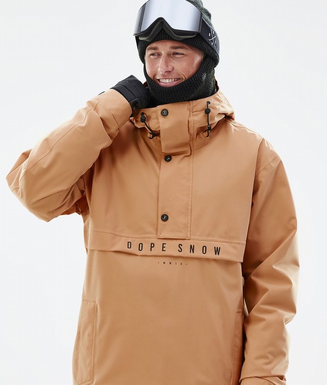 Men Dope Legacy Snowboard Jackets Orange | VYIALGB-28