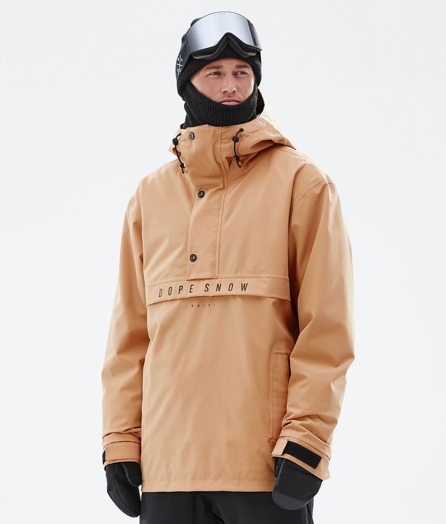 Men Dope Legacy Snowboard Jackets Orange | VYIALGB-28