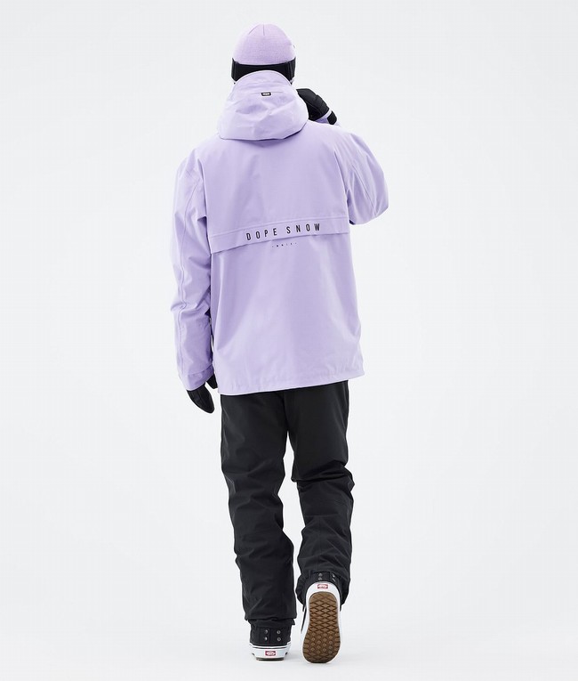 Men Dope Legacy Snowboard Jackets Purple | DERAKUB-73