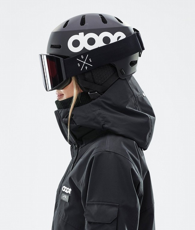 Men Dope Macon 2.0 Helmets Black / Black | HXTFMYK-65