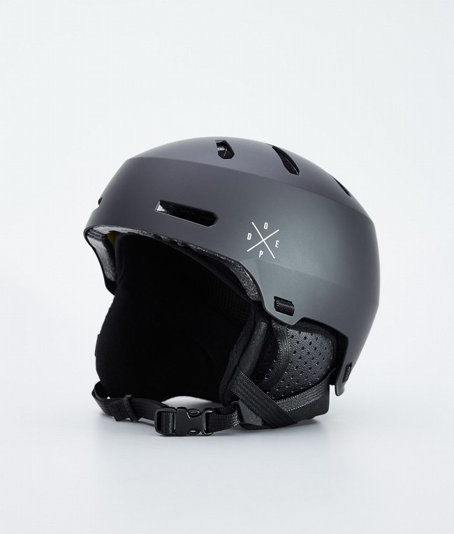 Men Dope Macon 2.0 MIPS Helmets Black / Black | OPMIKQR-18