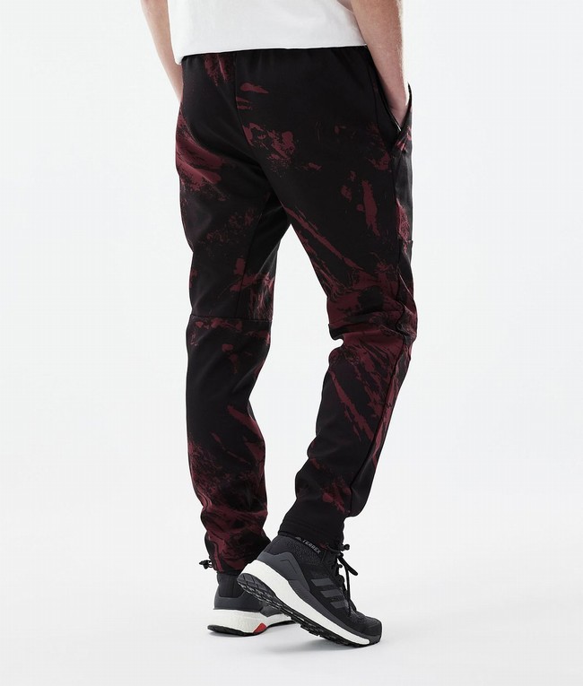 Men Dope Nomad Outdoor Pants Burgundy | PHKZSXO-75