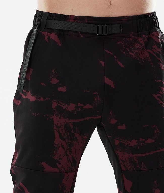 Men Dope Nomad Outdoor Pants Burgundy | PHKZSXO-75