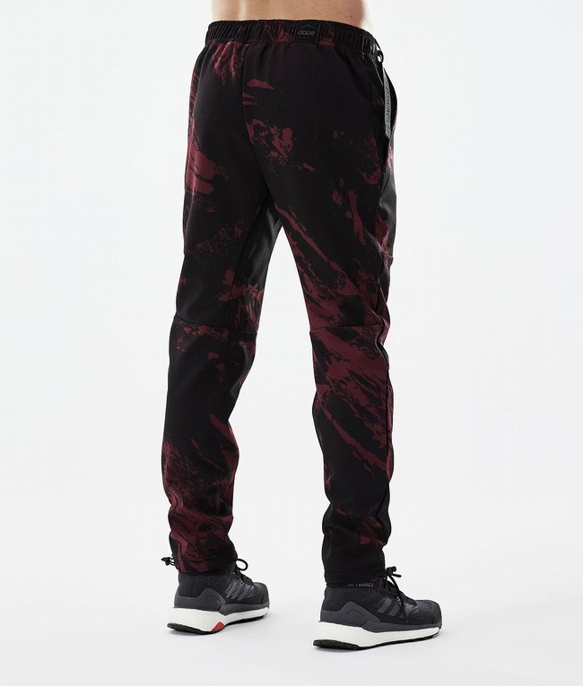 Men Dope Nomad Outdoor Pants Burgundy | PHKZSXO-75