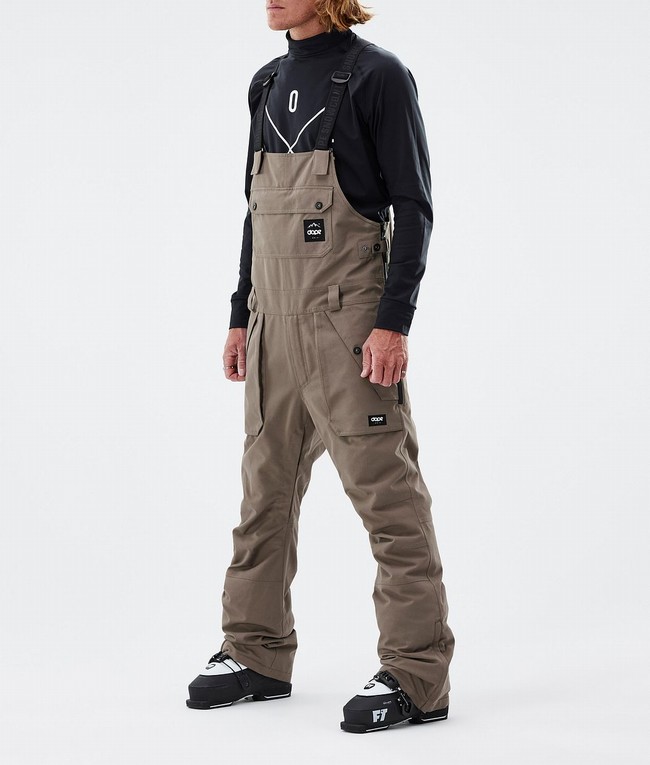 Men Dope Notorious B.I.B 2022 Ski Pants Grey | HRJMCKG-92