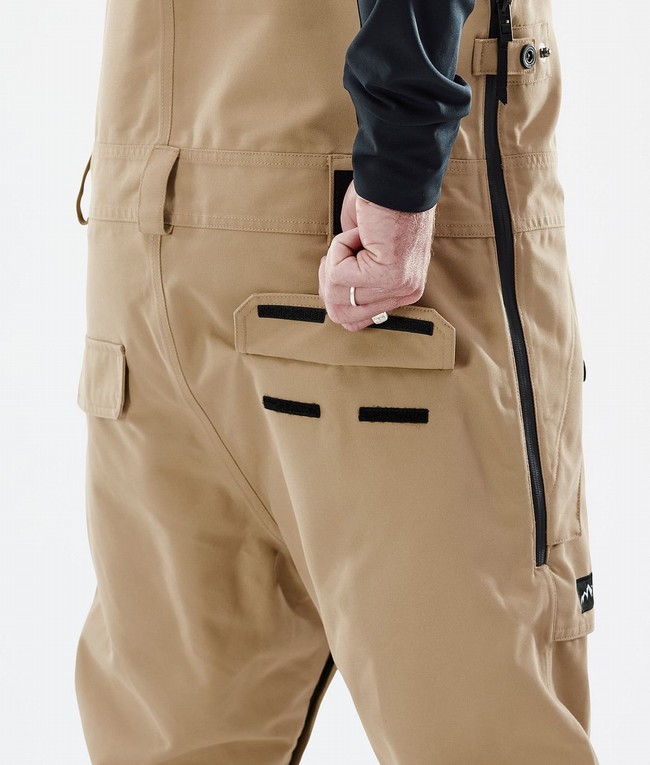 Men Dope Notorious B.I.B 2022 Snowboard Pants Khaki | BCLQGIR-16