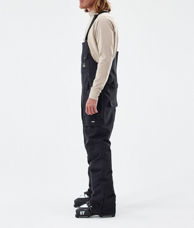 Men Dope Notorious B.I.B Ski Pants Black | VTZMFOA-80