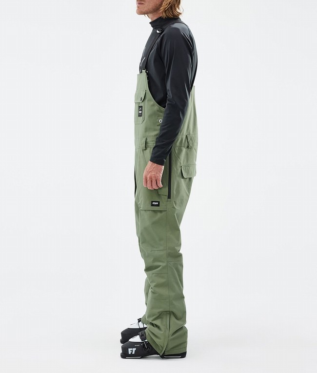 Men Dope Notorious B.I.B Ski Pants Green | BZDQEJN-05