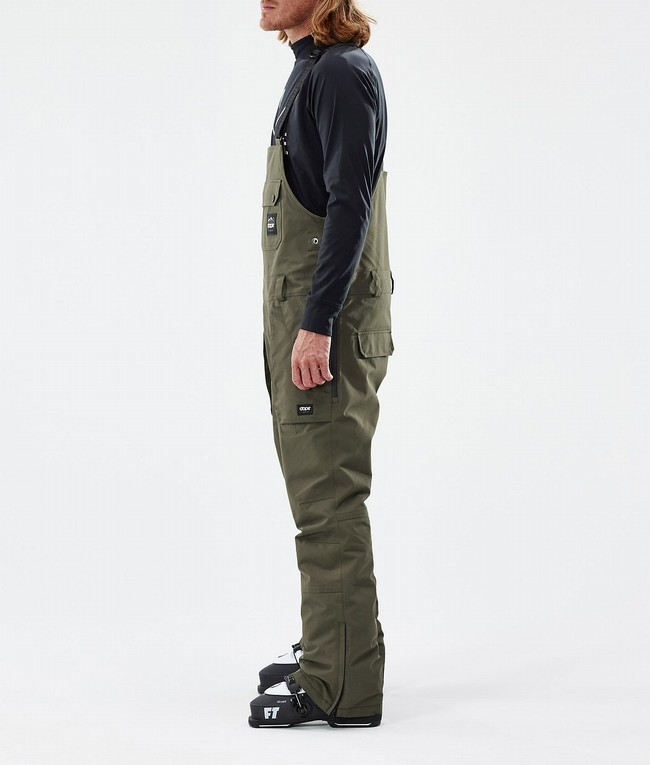 Men Dope Notorious B.I.B Ski Pants Olive / Green | NIYGBAM-07