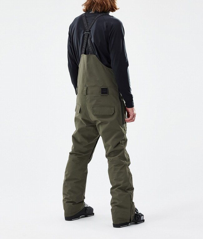 Men Dope Notorious B.I.B Ski Pants Olive / Green | NIYGBAM-07