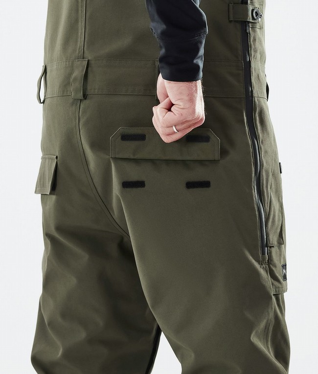 Men Dope Notorious B.I.B Ski Pants Olive / Green | NIYGBAM-07