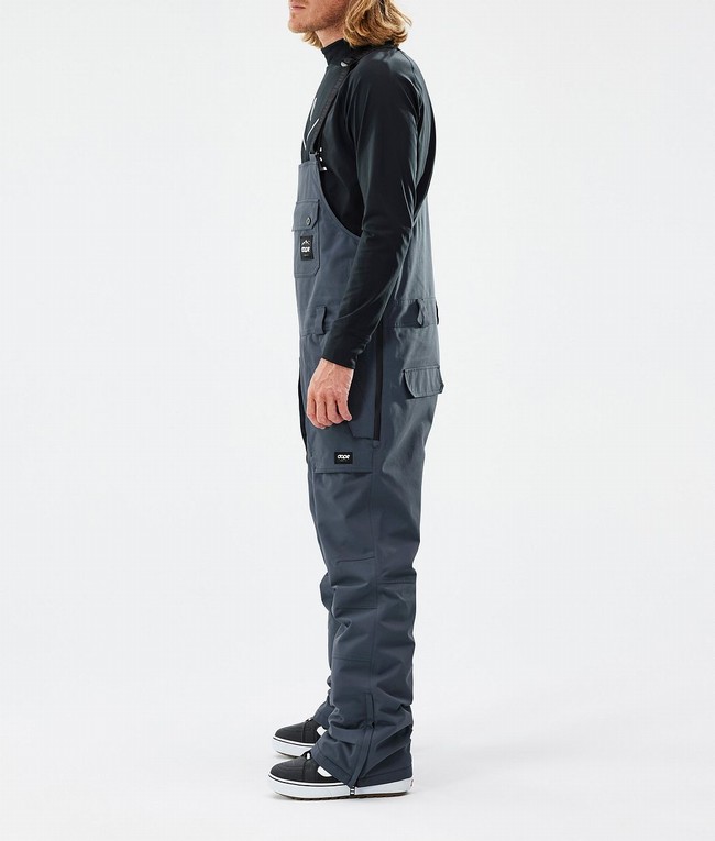 Men Dope Notorious B.I.B Snowboard Pants Blue | HYDAOBP-47