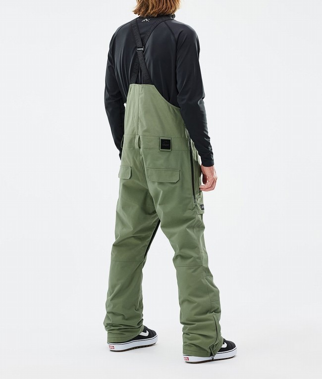 Men Dope Notorious B.I.B Snowboard Pants Green | PAYZNEO-52