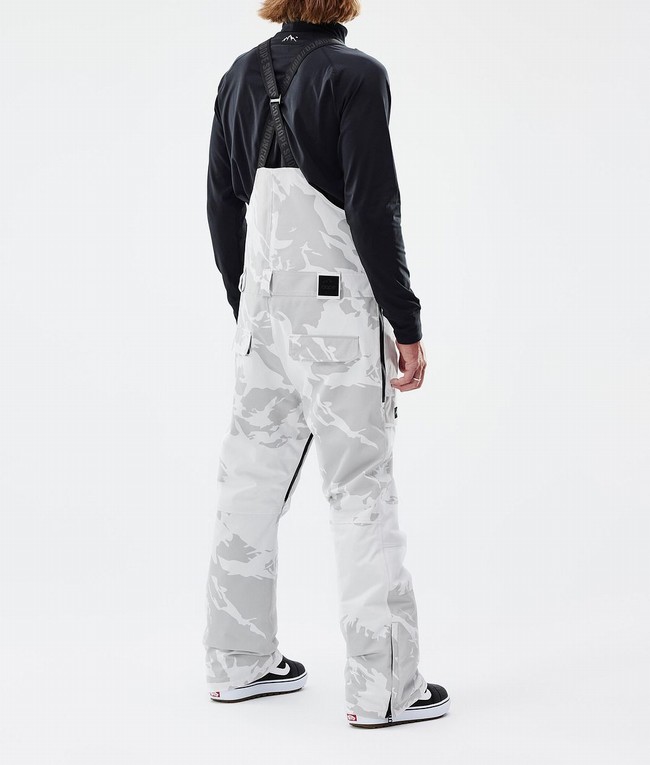 Men Dope Notorious B.I.B Snowboard Pants Grey / Camo | YIKPHWD-20