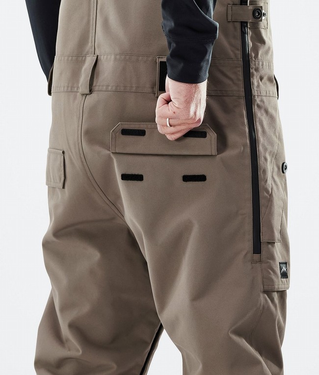 Men Dope Notorious B.I.B Snowboard Pants Grey | ZFSOUHY-93