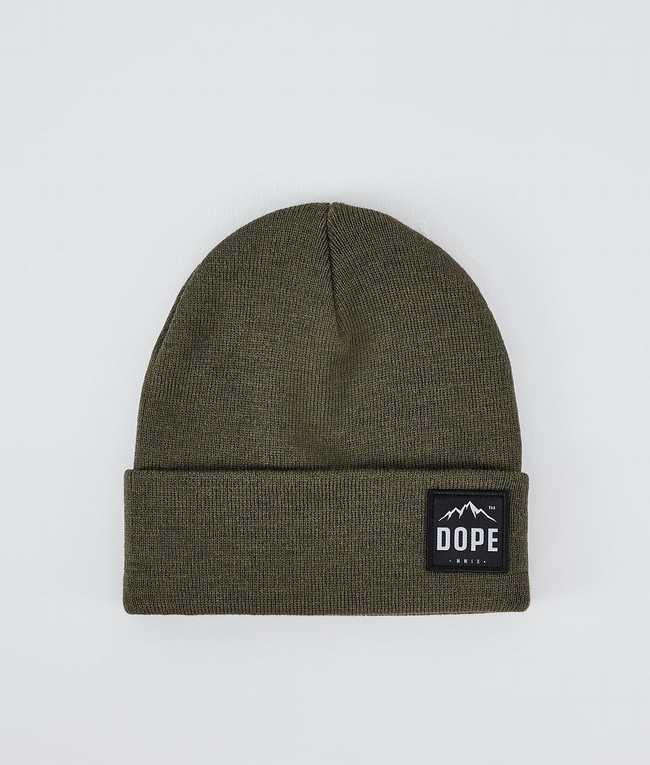 Men Dope Paradise 2022 Beanie Olive / Green | HMDFVOE-98