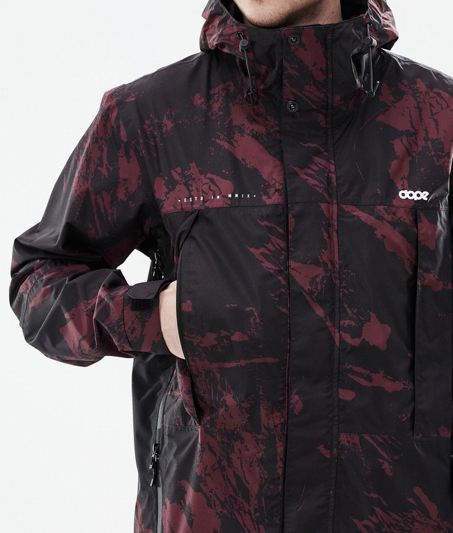 Men Dope Ranger Light Outdoor Jackets Burgundy | HWUBZYG-94