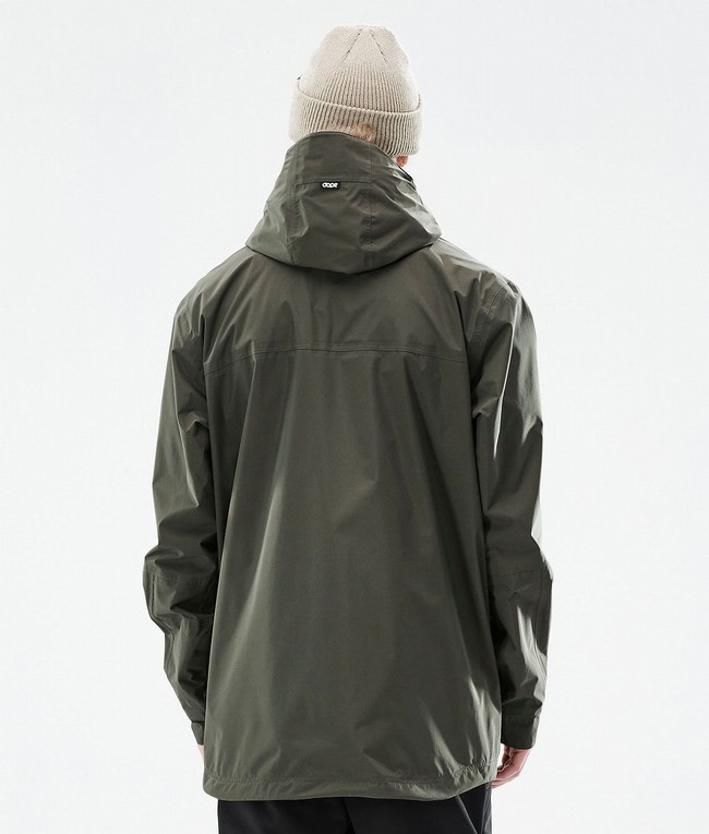 Men Dope Ranger Light Outdoor Jackets Olive / Green | UOLVABQ-47